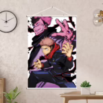 Постер 40х60 Магічна битва - Ітадорі і Сукуна