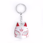 Брелок із металу - маска Кіцуне