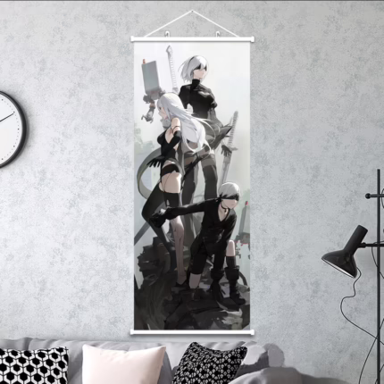 Постер 30х75 Nier: Automata