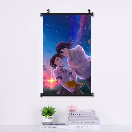 Постер 40х60 Судзуме зачиняє двері art1