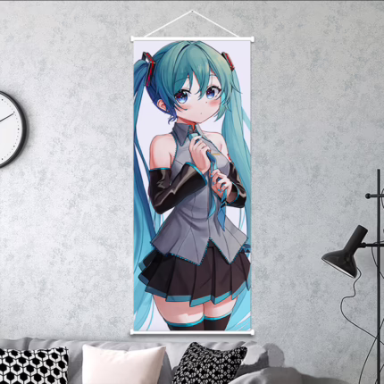 Постер 30х75 Хацуне Міку