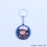 Брелок із металу Магічна битва - Годжо маска рухається