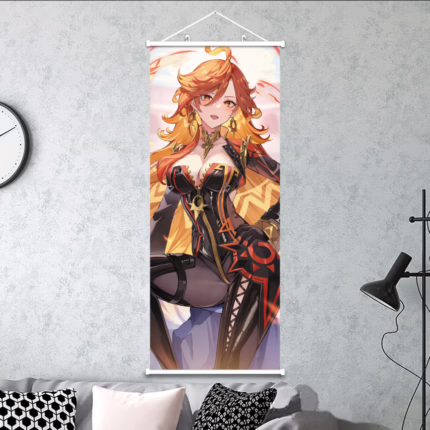 Постер 30х75 Геншин - Мавуіка