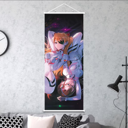 Постер 30х75 Євангеліон - Аска та Марі