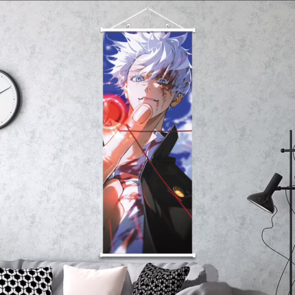 Постер 30х75 Магічна битва - Годжо молодий