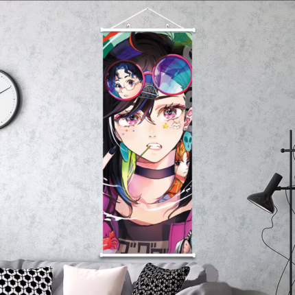 Постер 30х75 Дандадан - Момо