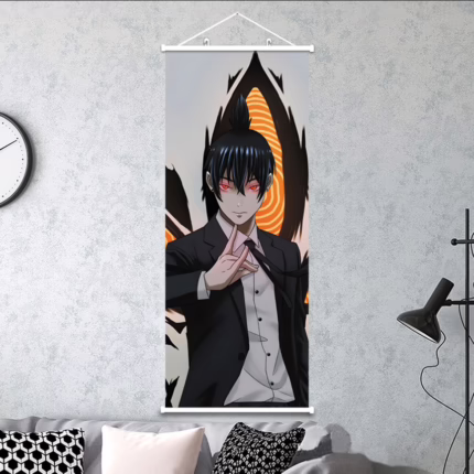 Постер 30х75 Людина бензопила - Акі кон