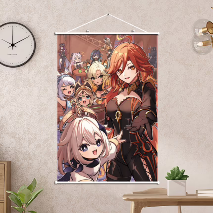 Постер 40х60 Геншин - Мавуіка