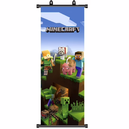 Постер 25х75 Майнкрафт art1