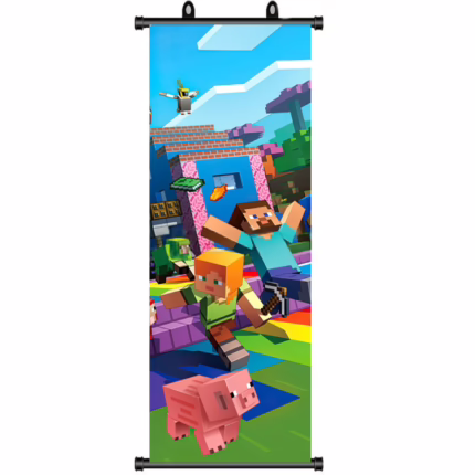 Постер 25х75 Майнкрафт art2