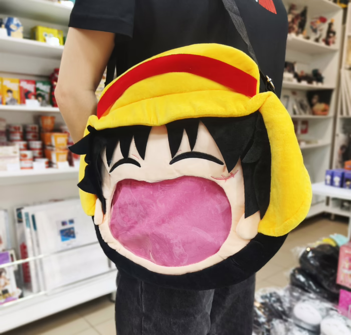 Рюкзак плюш ВанПіс - Луффі - Зображення 2