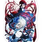 Акрилова фігурка Бродячі пси - Акутагава та Ацуши