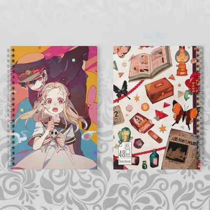 Скетчбук А5 Туалетний привид - Ханако, Нене