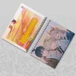 Скетчбук А5 Людина бензопила- Акі,Денджі,Пауер