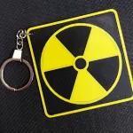 Брелок 3Д друк великий СТАЛКЕР - Радіація