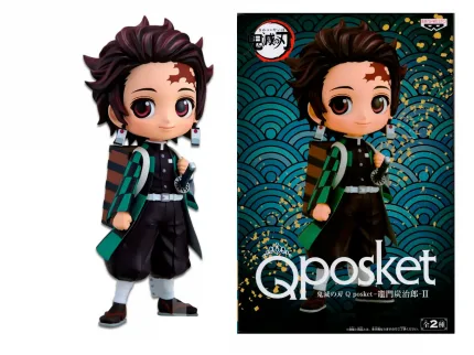 Аніме фігурка BANDAI Banpresto - Клинок розтинаючий демонів Q posket Танджиро Камадо