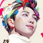 Картина по номерам K-POP BTS RM