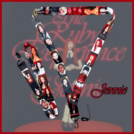 Ремінь для ключів K-POP Black Pink - Jennie