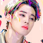 Картина по номерам K-POP BTS Чімін 1