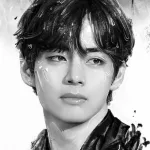 Картина по номерам K-POP BTS Ві