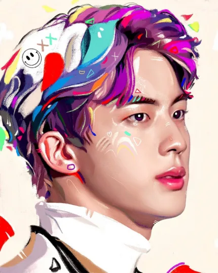 Картина по номерам K-POP BTS Джін