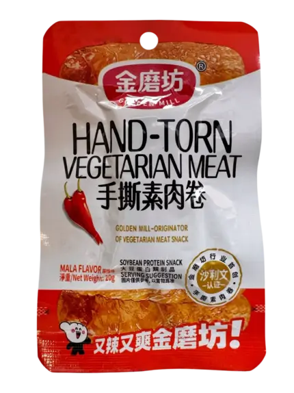 Снек із соєвого м'яса з пряним смаком Golden Mill