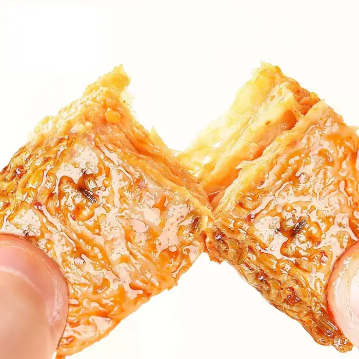 Снек із соєвого м'яса з пряним смаком Golden Mill - Зображення 2