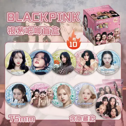 Значок Хто там? K-POP Black Pink