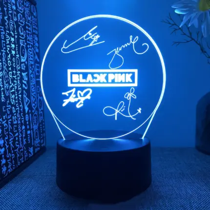 LED-світильник K-POP Black Pink