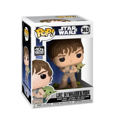 Фігурка Funko POP! серії Зоряні війни - Люк Скайвокер і Йода