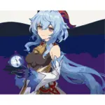 Картина по номерам Геншин Імпакт - Гань Юй