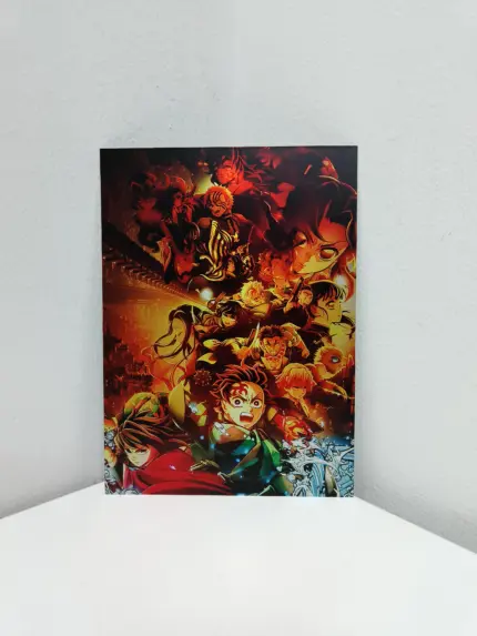 Металева картина А5 Клинок що знищує демонів