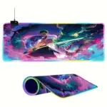 Комп’ютерний килимок з підсвіткою ВанПІс Зоро дракон 80*30