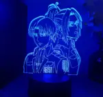 LED-світильник Атака на титанів - Леві та Ханджі