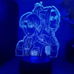 LED-світильник Атака на титанів - Леві та Ханджі