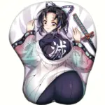 3Д килимок для мишки Клинок що знищує демонів - Шинобу