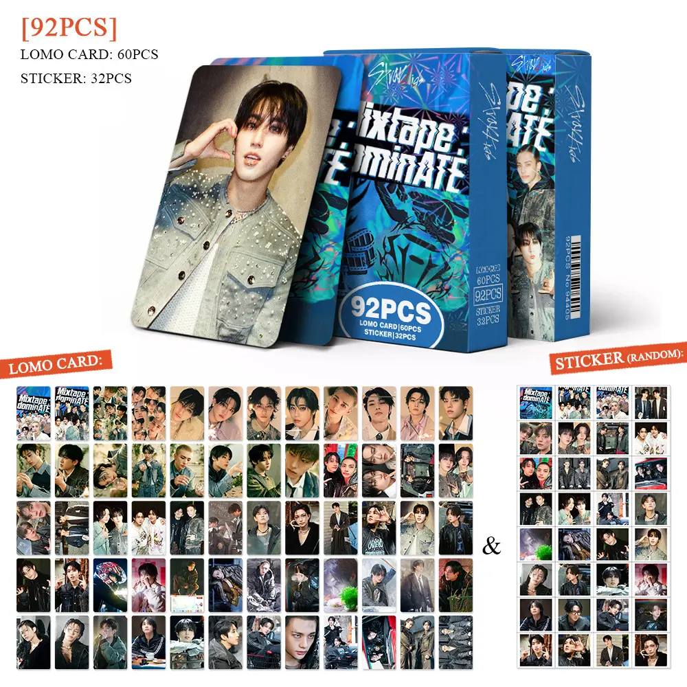 O1CN01qVH9pu1eS3QhDT3Hk_!!2212931734583869-0-cib Фотокартки K-POP Stray Kids MiXtape - Зображення 1