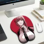 3Д килимок для мишки Людина бензопила - Макіма