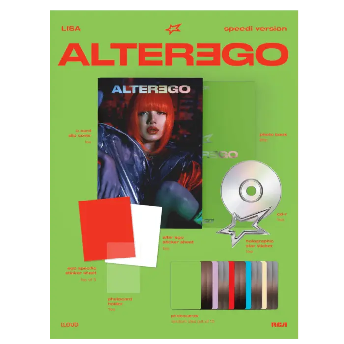 Альбом K-POP Lisa - ALTEREGO Ver2 - Зображення 2