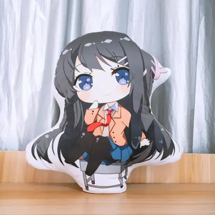 Подушка Дівчинка зайка Май Сакурадзіма