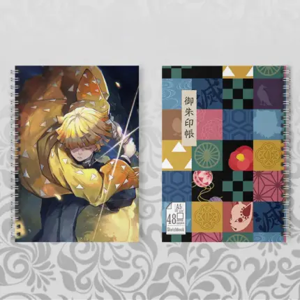 Скетчбук А5 Клинок що знищує демонів Зеніцу