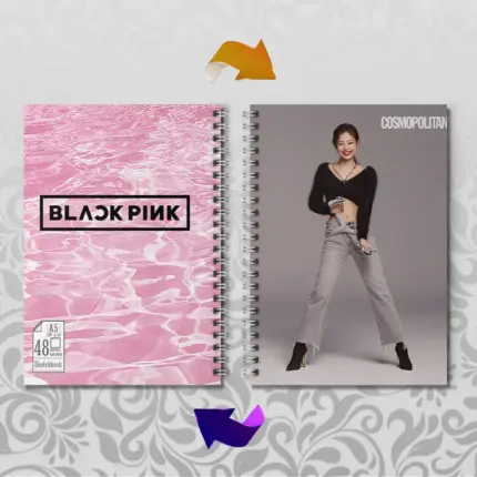 Скетчбук А5 BlackPink Дженні