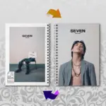 Скетчбук А5 K-POP BTS Jung Kook SEVEN