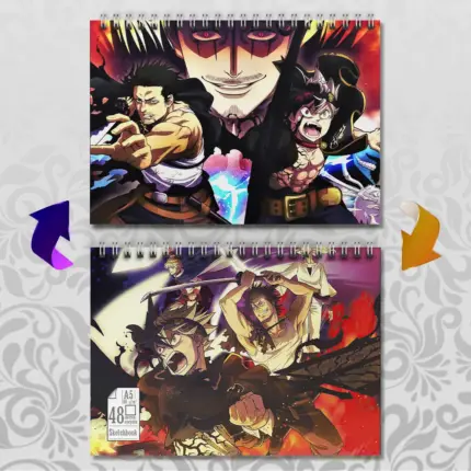 Скетчбук А5 Чорний клевер