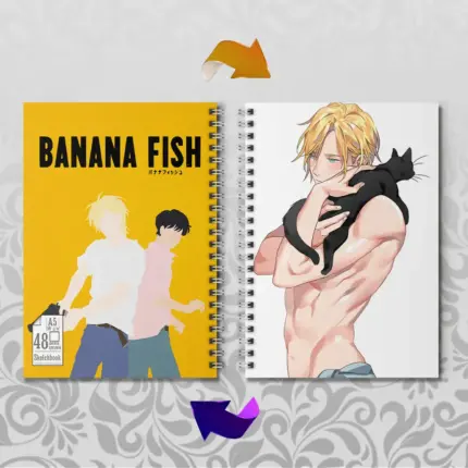Скетчбук А5 Бананова риба Еш