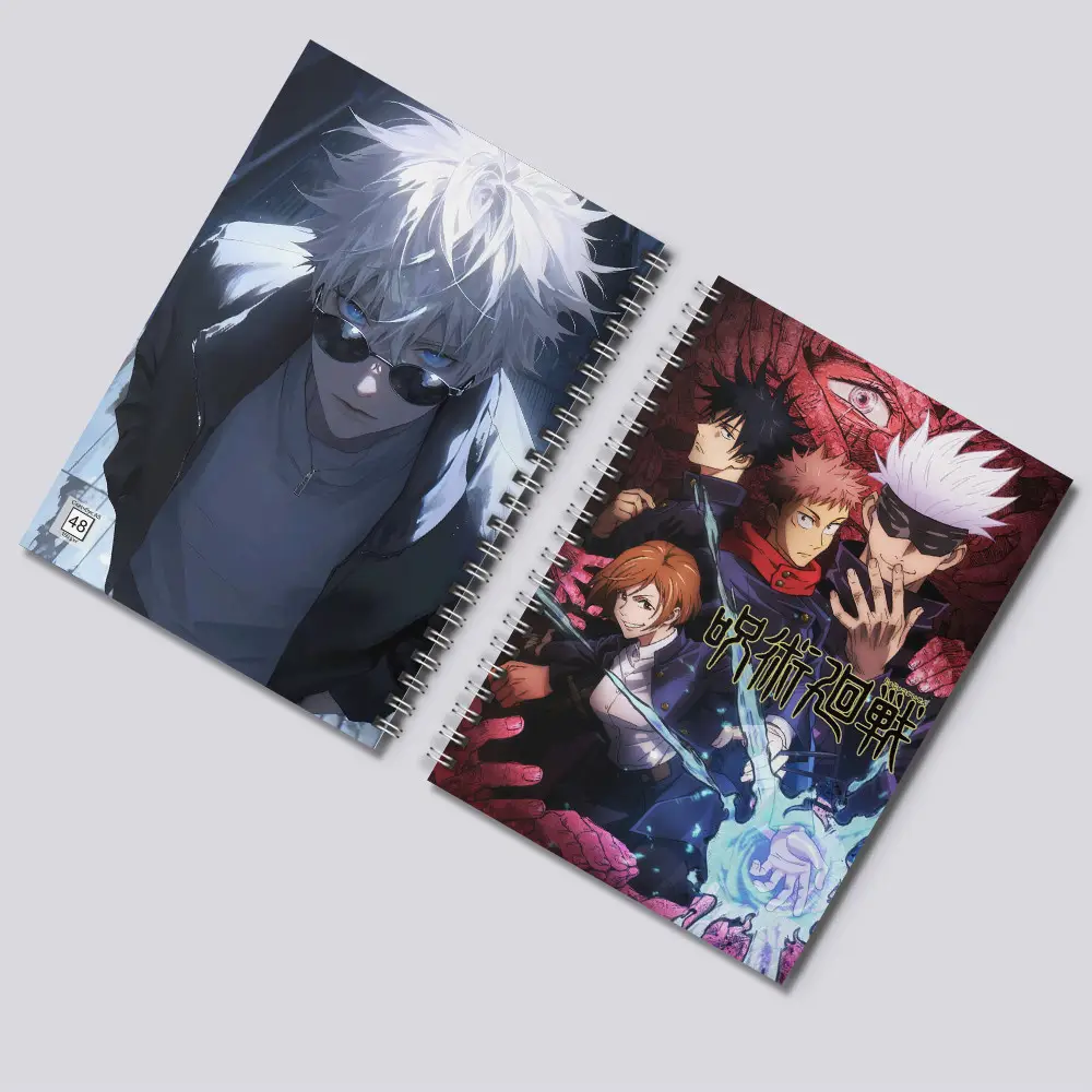 6649750966_sketchbuk-anime-a5 Скетчбук А5 Магічна битва - Зображення 1