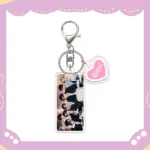 Брелок акриловий K-POP Enhypen Black