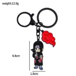 Брелок із металу Наруто - Ітачі