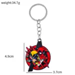Брелок із металу MARVEL Дедпул Росомаха рухається