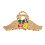 Крабик для волосся Гаррі Поттер Факультети золото